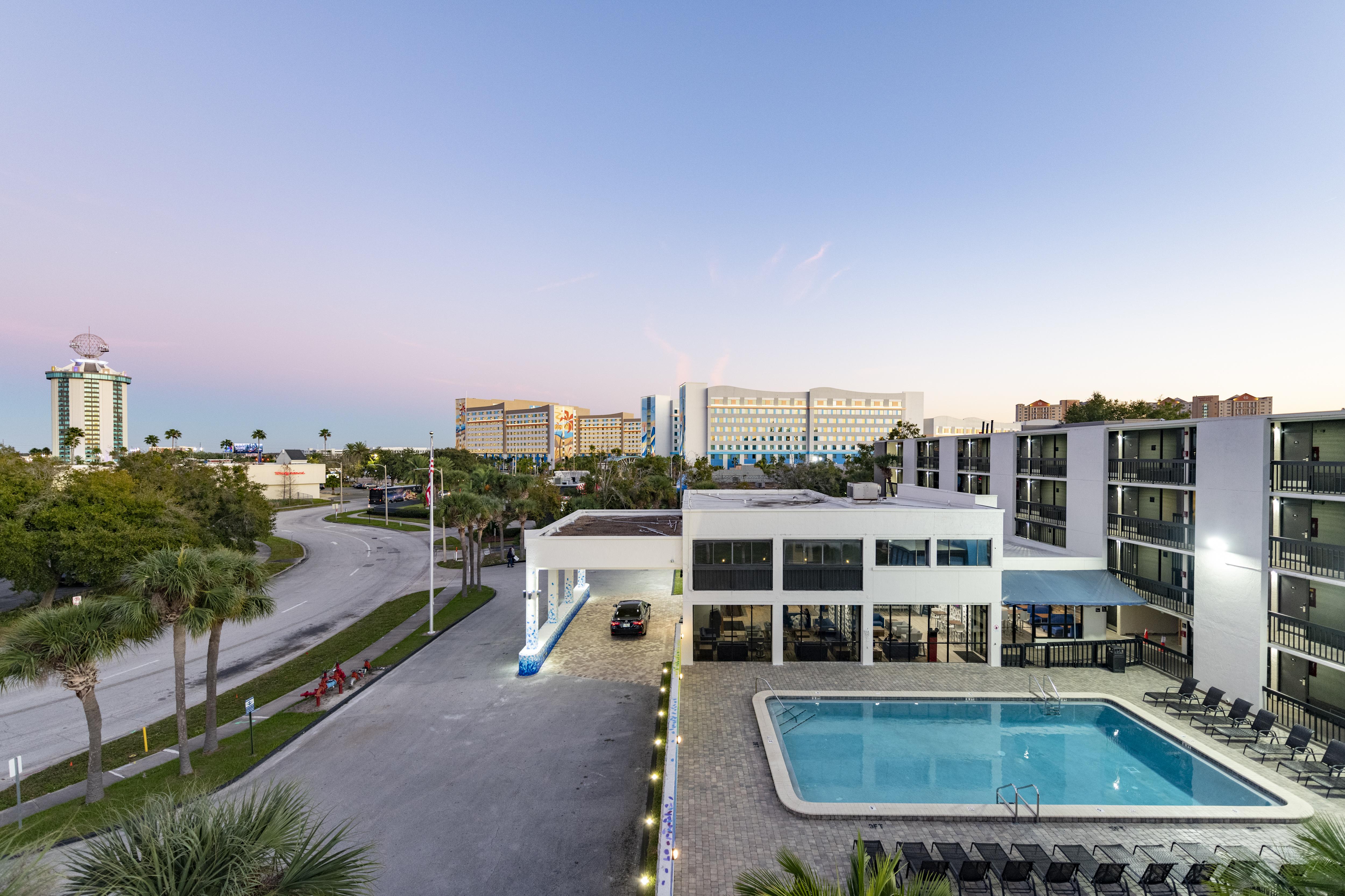 Hotel Monreale Express International Drive Orlando Exteriör bild